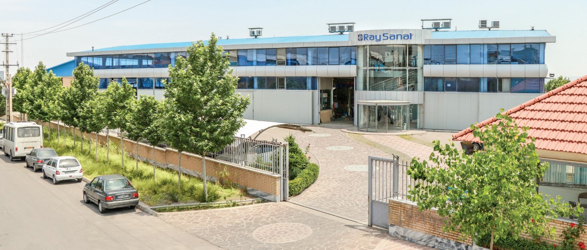 نمای شرکت رای صنعت